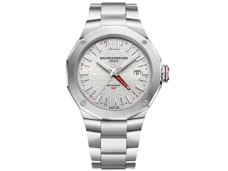 AUTOMATIC MEN'S WATCH STEEL/STEEL GMT RIVIERA BAUME & MERCIER M0A10658