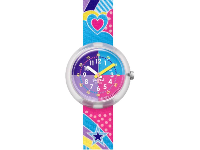 OROLOGIO BAMBINA COLOR PARTY FLIK FLAK FPNP115