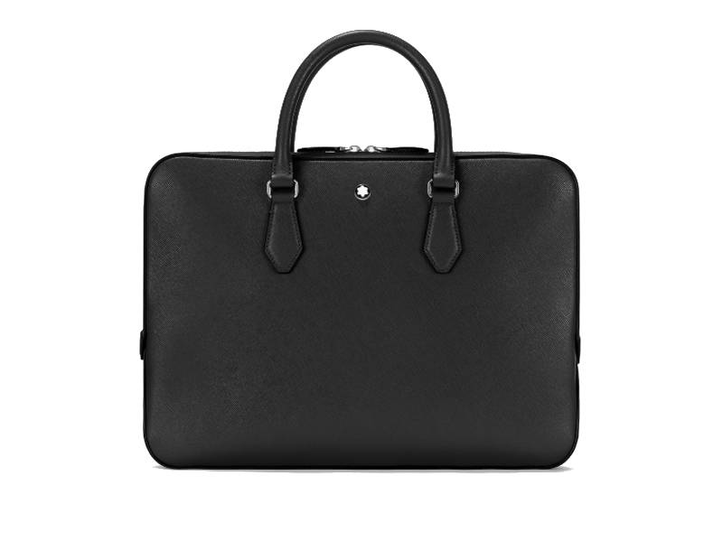 BORSA PORTADOCUMENTI NERA SOTTILE SARTORIAL MONTBLANC 130272