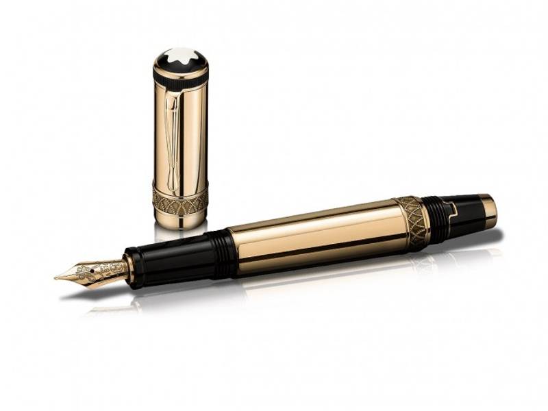 FOUNTAIN PEN PATRON OF ART HOMMAGE A FRIEDRICH II LIMITED EDITION 4810 SERIES MONTBLANC 28647