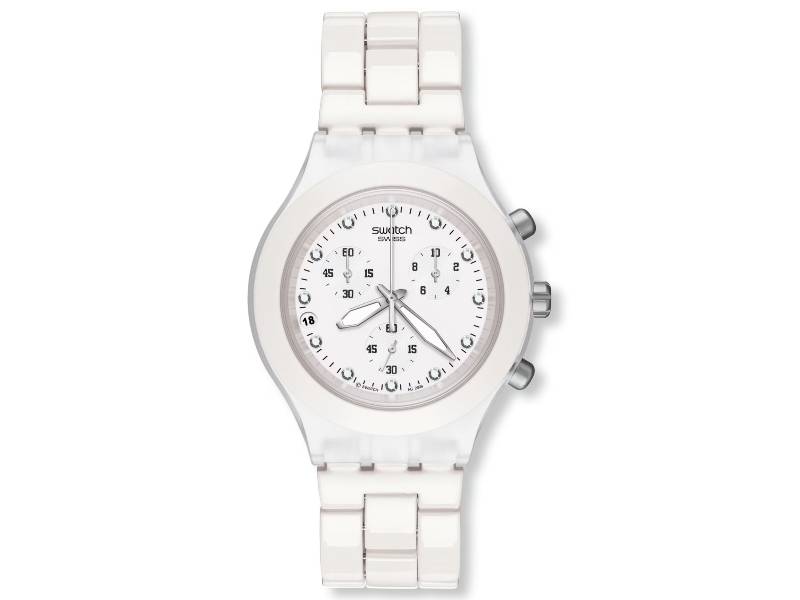 SWATCH FULL-BLOODED WHITE SVCK4045AG