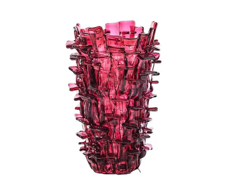 MAGENTA RITAGLI VASE ART DIRECTION STUDIO MARCO PIVA LIMITED EDITION 99 PZ VENINI 552.00