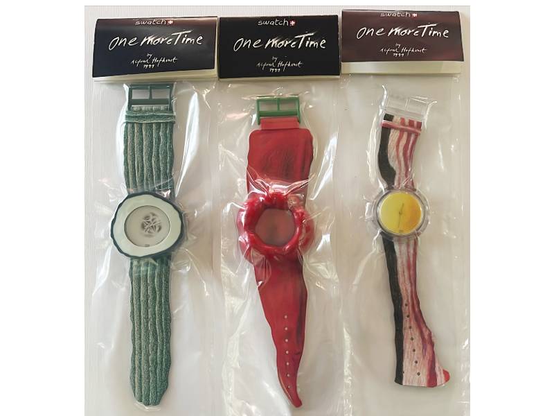 SET SWATCH VERDURE LIMITED EDITION 1991 PWZ100-PWZ101-PWZ102