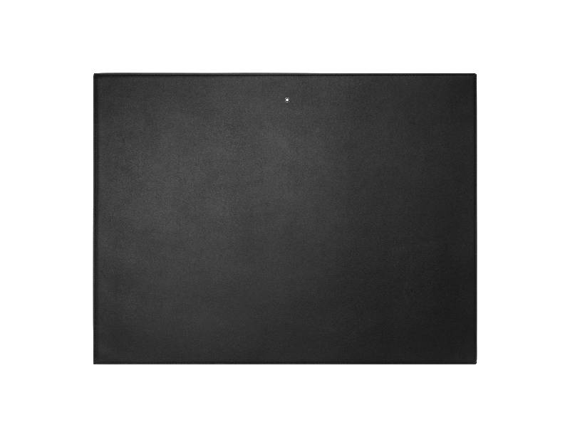 BLACK SOFT LEATHER  DESK PAD MONTBLANC 124024