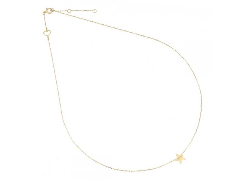 18KT YELLOW GOLD NECKLACE PETIT STAR LE PETITS DE MAMAN MAMAN ET SOPHIE GCPDM3