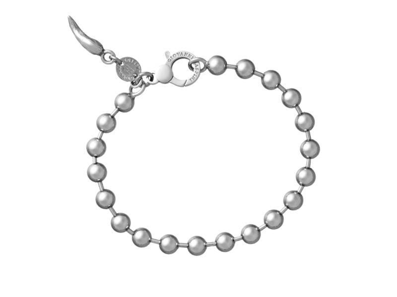 BRACCIALE IN ARGENTO PALLINE MEDIE GIOVANNI RASPINI 11883