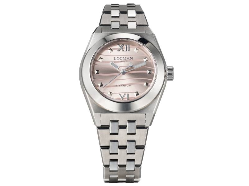 OROLOGIO DONNA QUARZO TITANIO STEALTH LADY LOCMAN 0225T11A-00PKNKB0