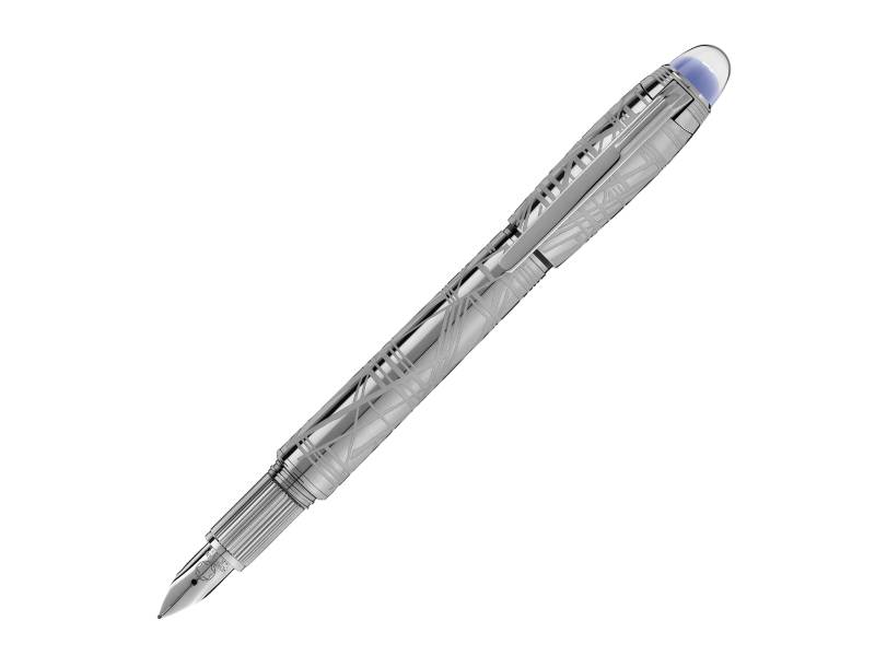 FOUNTAIN PEN STARWALKER METAL SPACE MONTBLANC 130219