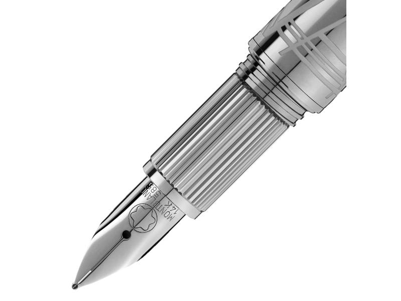 FOUNTAIN PEN STARWALKER METAL SPACE MONTBLANC 130219