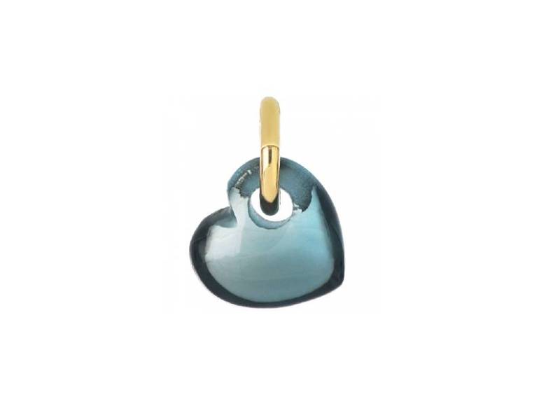 18KT YELLOW GOLD LONDON TOPAZ HEART BEAT MAMAN ET SOPHIE COBTT8TB