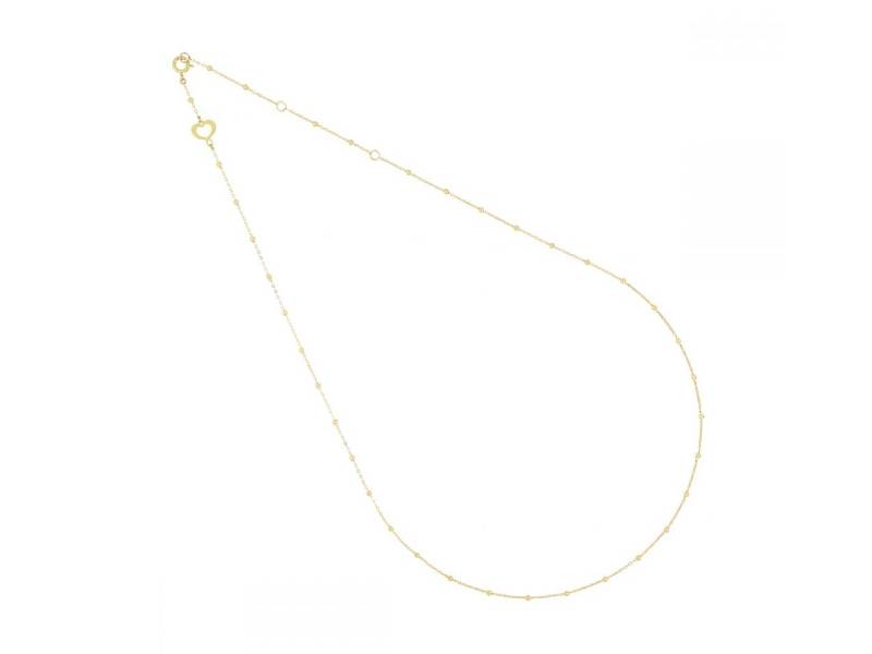 18KT YELLOW GOLD ALTERNANTING CHAIN BEAT MAMAN ET SOPHIE GCBTTAL