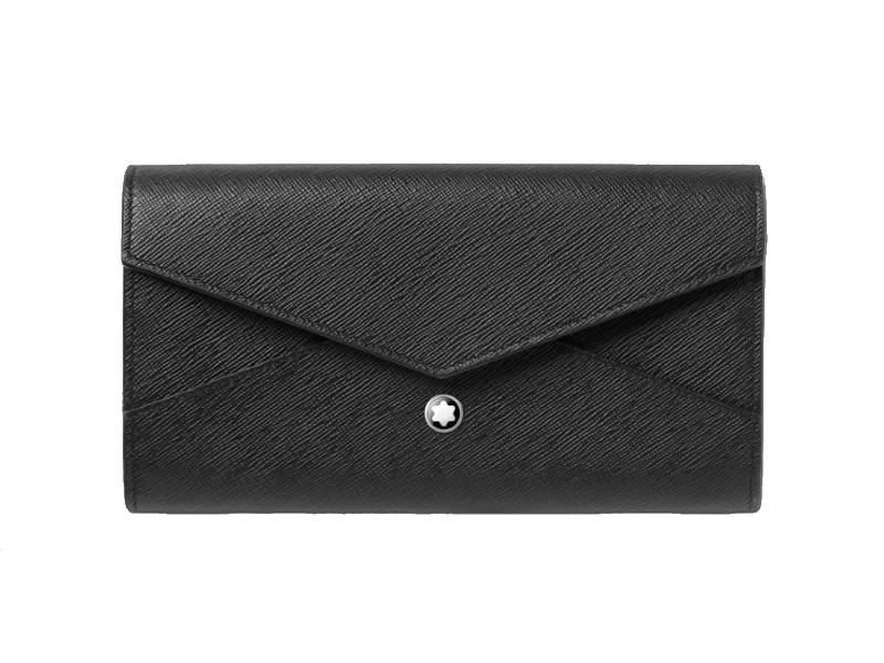 BLACK WOMAN WALLET CONTINENTAL SARTORIAL MONTBLANC 198221