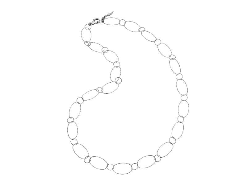 COLLANA IN ARGENTO SUPERLIGHT CATENE GIOVANNI RASPINI 11269