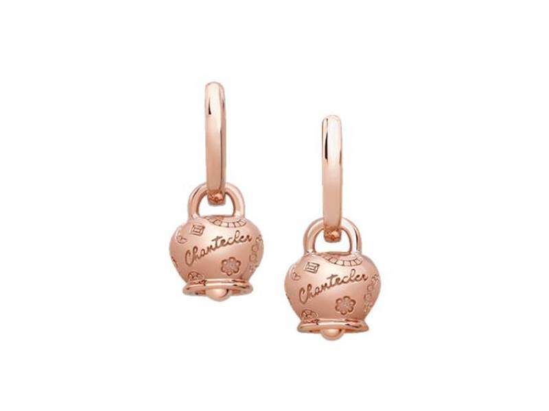 ORECCHINI CAMPANELLA PICCOLI ORO ROSA 9 KT SUAMEN CHANTECLER 40602