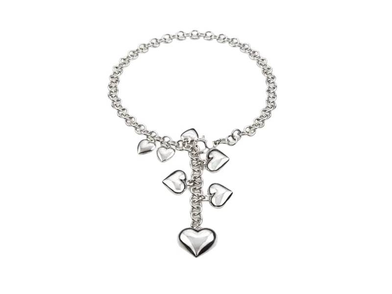 SILVER HEART NECKLACE GIOVANNI RASPINI 6491