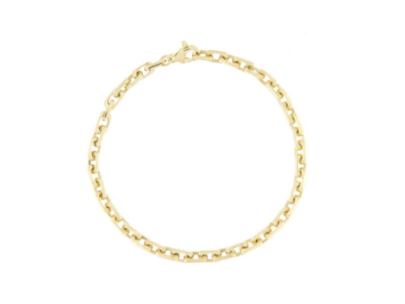 BRACCIALE UOMO ORO GIALLO SCARABEO BR2260