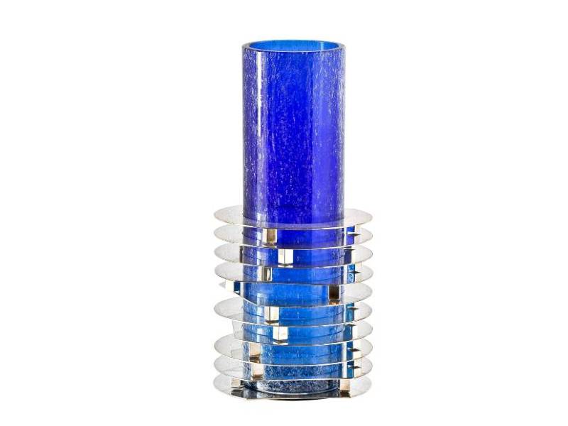 SAPPHIRE RITORNELLO VASE VENINI 018.68