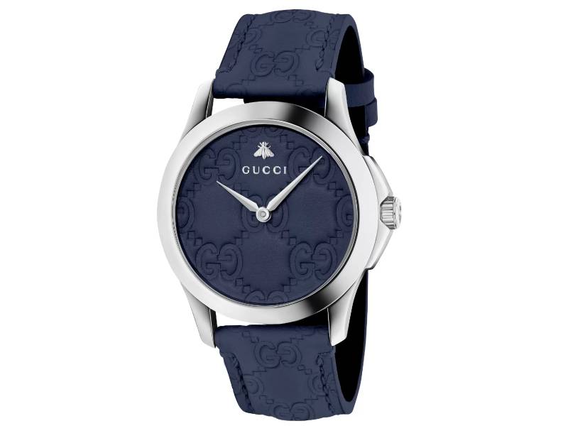 OROLOGIO QUARZO ACCIAIO/PELLE G-TIMELESS YA1264032