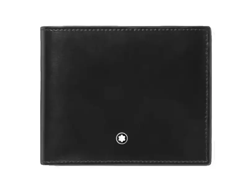 WALLET 4CC WITH COIN CASE BLACK MEISTERSTUCK MONTBLANC 198312