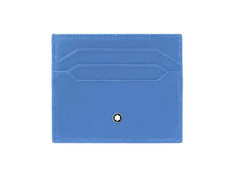 DUSTY BLUE CARD HOLDER 6CC MEISTERSTUCK MONTBLANC 198326