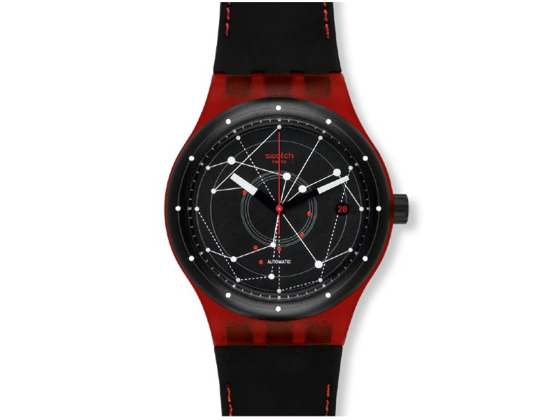 SWATCH AUTOMATIC SISTEM RED SUTR400