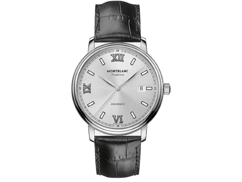 AUTOMATIC MEN'S WATCH STEEL/LEATHER TRADITION MONTBLANC 127769