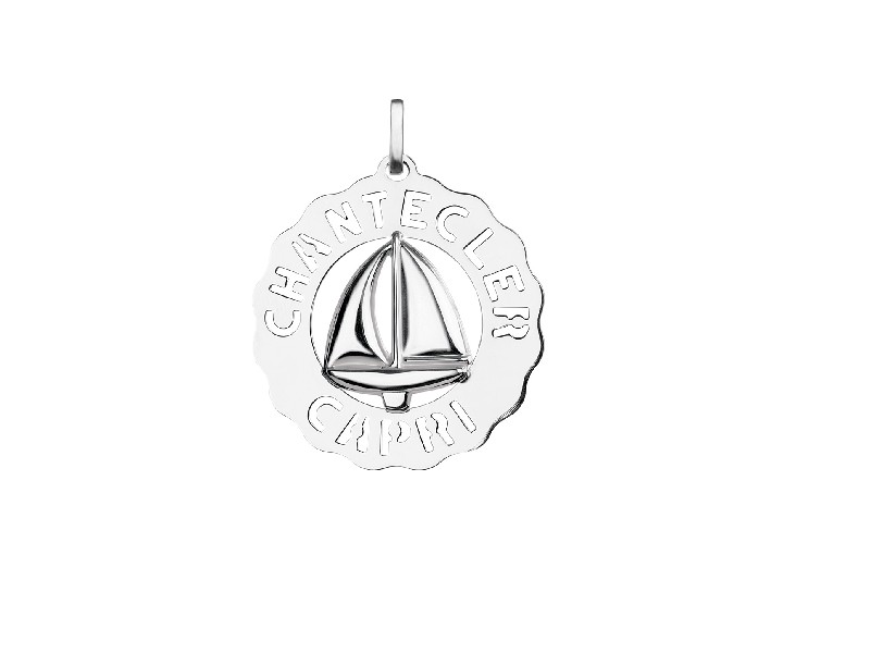 SILVER LARGE LOGO BARCA CHARM ET VOILA' CHANTECLER 33452