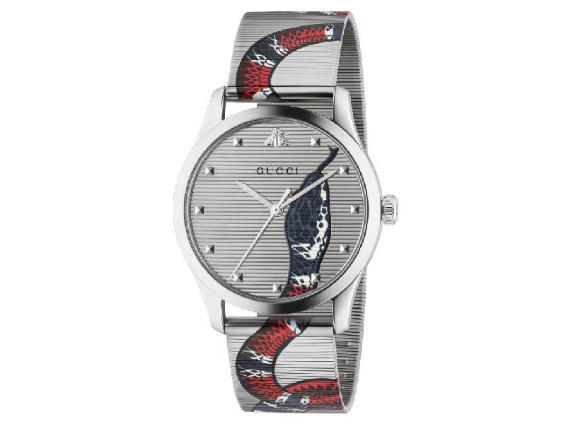 OROLOGIO UOMO QUARZO ACCIAIO/ ACCIAIO G-TIMELESS GUCCI YA1264123