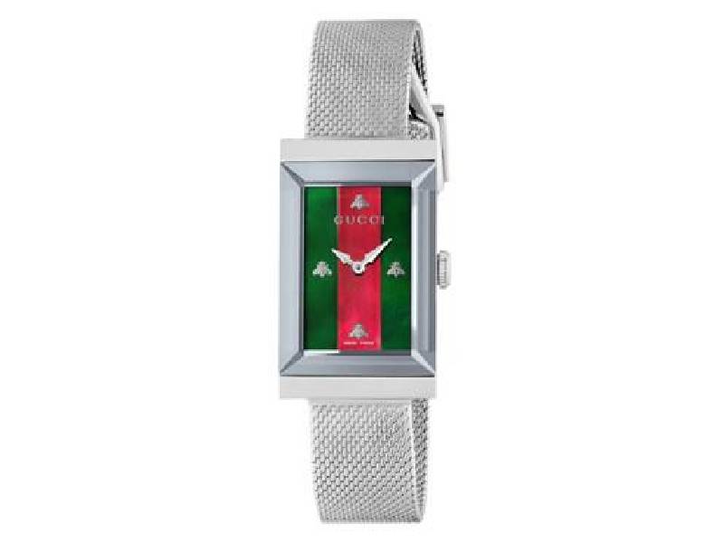 WOMEN'S WATCH STEEL/STEEL QUARTZ G-FRAME GUCCI YA147401