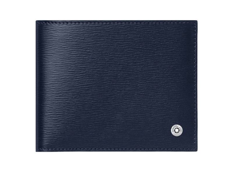 WALLET 6CC BLUE 4810 WESTSIDE MONTBLANC 118653