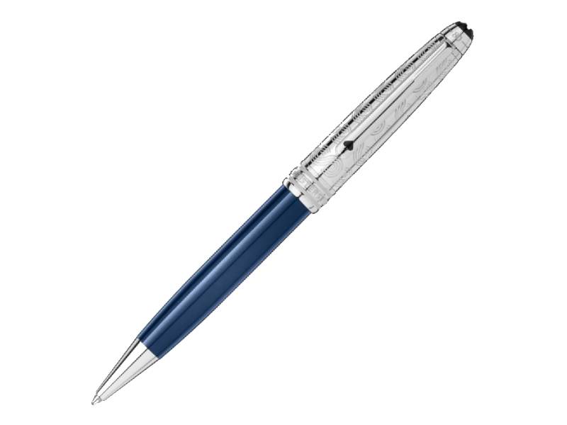 BALLPOINT PEN CLASSIQUE DOUE MEISTERSTUCK AROUND THE WORLD IN 80 DAYS MONTBLANC 126351