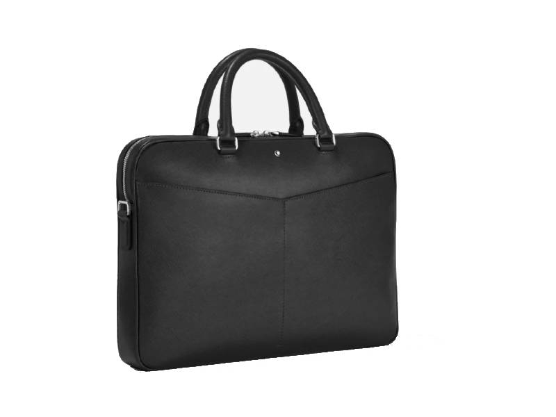 BORSA PORTADOCUMENTI NERA ULTRA SOTTILE SARTORIAL MONTBLANC 128541