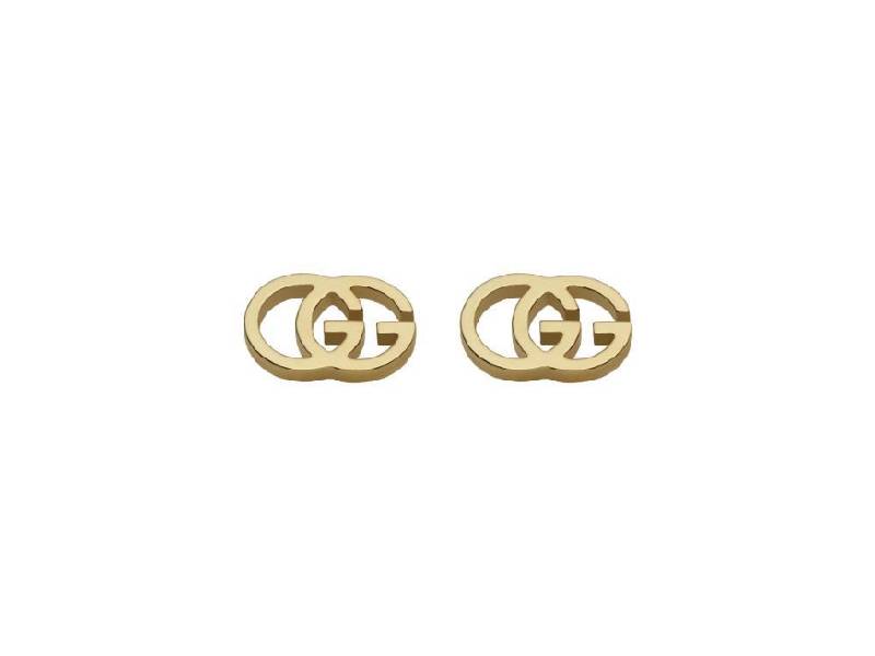 ORECCHINI A LOBO IN ORO 18KT GG INTERLOCKING GUCCI YBD09407400300U/YBD09407400100U